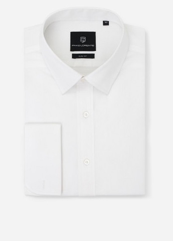 Белая классическая рубашка Pako Lorente с длинным рукавом