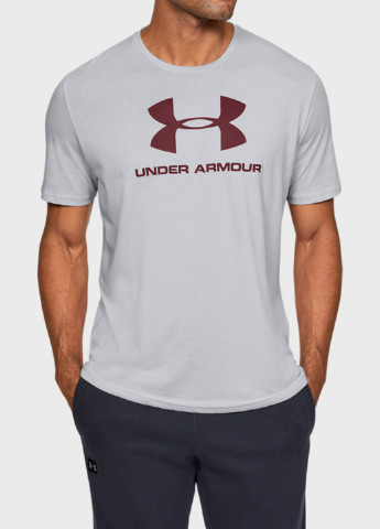 Світло-сіра футболка Under Armour