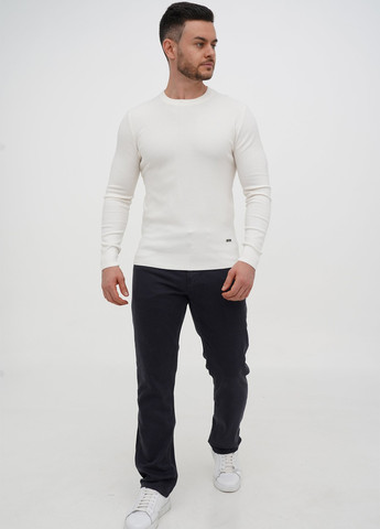 Темно-синие демисезонные прямые джинсы Trend Collection