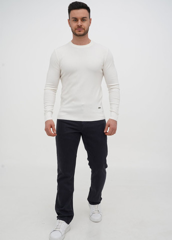 Темно-синие демисезонные прямые джинсы Trend Collection