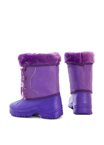 Фиолетовые дутики Forester со шнурками