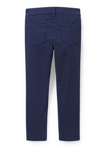 Темно-синие зимние прямые джинсы C&A