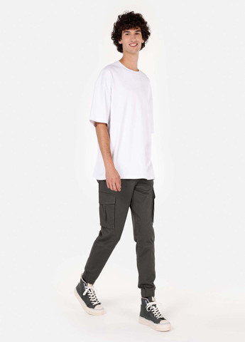 Темно-серые кэжуал демисезонные джоггеры, карго брюки Colin's