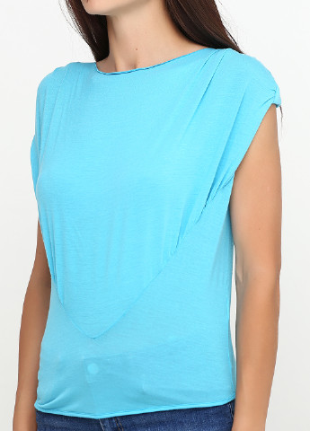 Голубая летняя блуза Oblique
