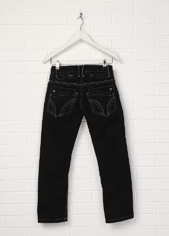 Черные летние джинсы Puledro
