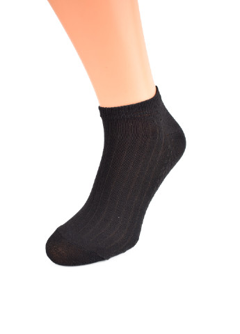 Набір чоловічих шкарпеток із сіткою (5 пар) Дукат однотонні чорні повсякденні