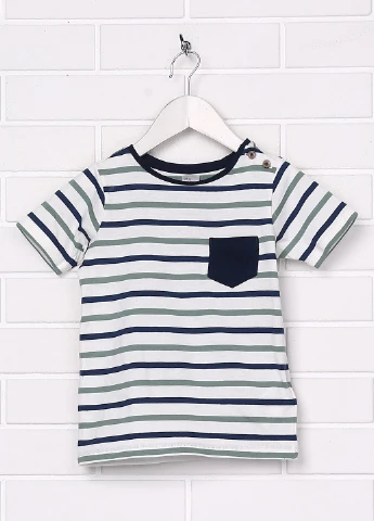 Комбинированная летняя футболка H&M