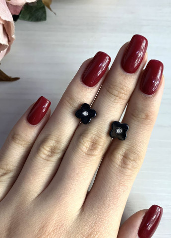 Серьги Silver Flame (164349195)