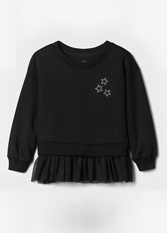 Черный демисезонный костюм (свитшот, брюки) брючный Gap