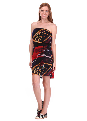 Комбинированное кэжуал платье Desigual