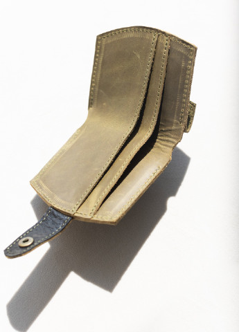 Миниатюрный кошелек ручной работы лавандового цвета из натуральной кожи с легким глянцевым эффектом Boorbon (253738078)