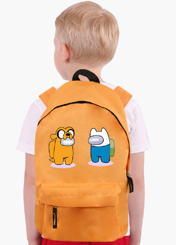 Детский рюкзак Амонг Ас Время приключений Фин и Джейк (Among Us Adventure Time Finn & Jake) (9263-2414) MobiPrint (217075298)