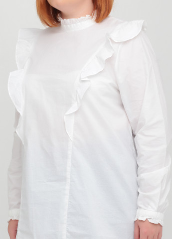 Белая демисезонная блуза Next
