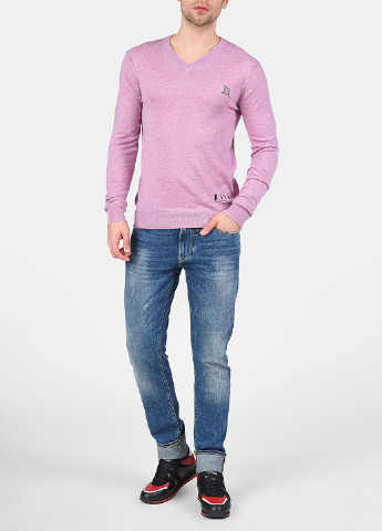 Розовый зимний пуловер John Richmond