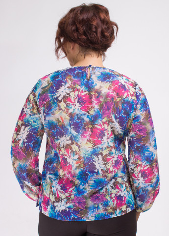 Комбинированная демисезонная блуза Adelin Fostayn