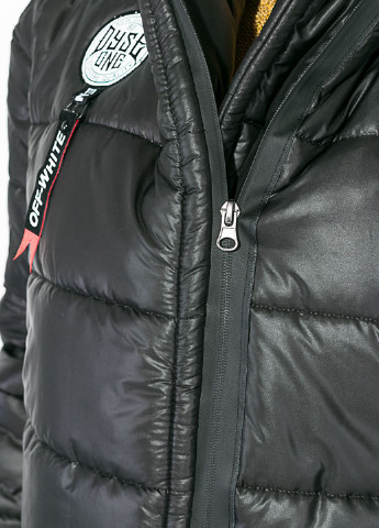 Черная зимняя куртка Ager