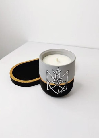 Эко свеча Украина с подставкой BeautlyMaysternya (253528249)
