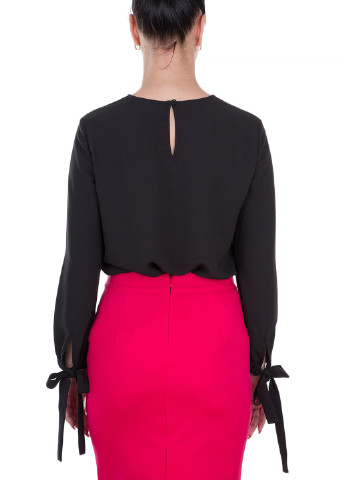 Чёрная блуза женская Emporio Armani