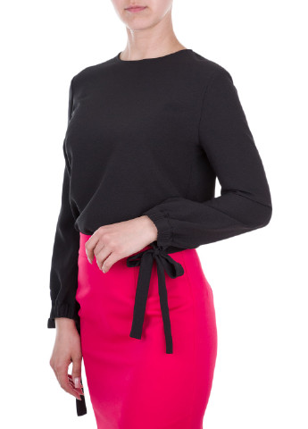 Чёрная блуза женская Emporio Armani