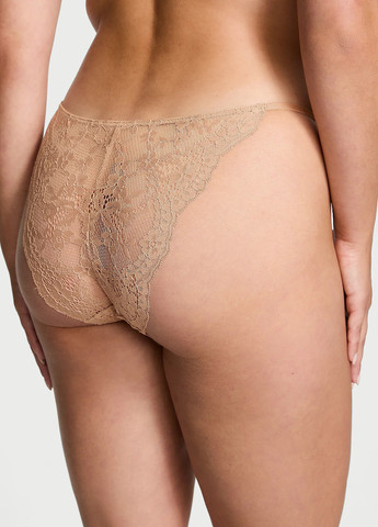 Бежевий демісезонний комплект (бюстгальтер, трусики) Victoria's Secret