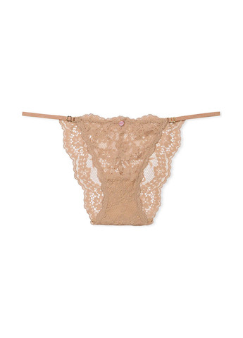 Бежевий демісезонний комплект (бюстгальтер, трусики) Victoria's Secret