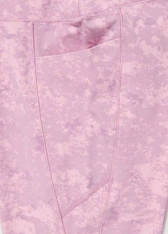 Розовые демисезонные леггинсы Uniqlo