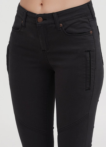 Темно-серые джинсовые демисезонные зауженные брюки Boden