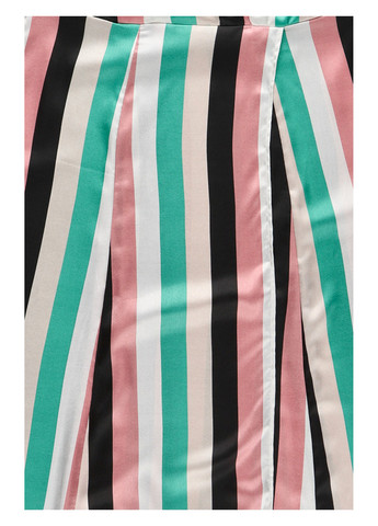 Комбінована кежуал сукня а-силует Vila в смужку