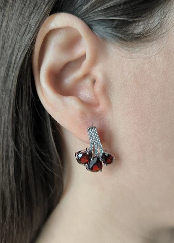 Сережки Silver Flame (329999876)