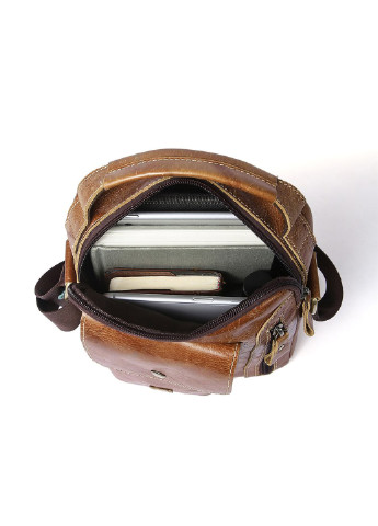 Чоловіча шкіряна сумка 18х21,5х6 см Vintage (255710771)