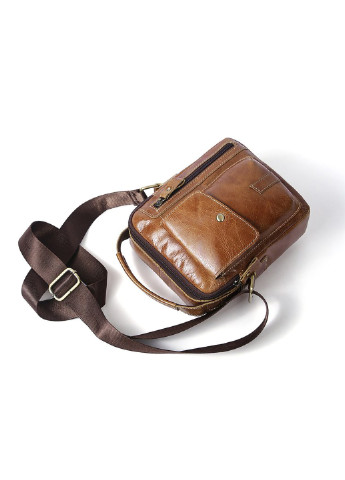 Чоловіча шкіряна сумка 18х21,5х6 см Vintage (255710771)