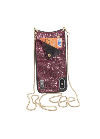 Чехол для мобильного телефона Glitter Wallet Apple iPhone Xr Pink (703615) (703615) BeCover (252573053)