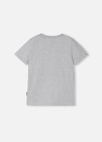 Светло-серая летняя футболка Reima Kevyt
