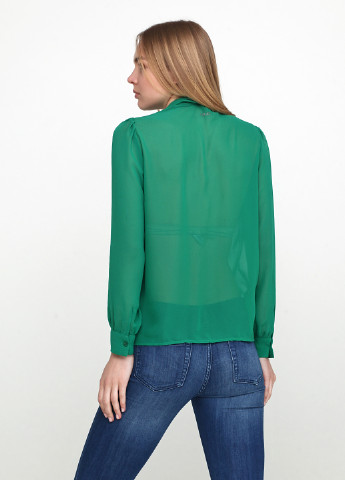 Зеленая летняя блуза Liu Jo