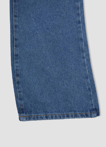Синие демисезонные клеш джинсы DeFacto