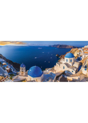 Пазл Санторини, Греция, 1000 элементов панорамный (6010-5300) Eurographics (202365508)