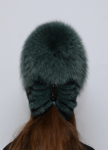 Зимняя вязаная меховая шапка из норки Меховой Стиль Стрекоза/разрез (198688595)