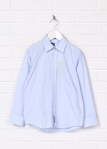 Голубой кэжуал рубашка Paper Moon с длинным рукавом
