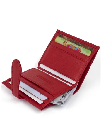 Женский кожаный кошелек-визитница 10х8,3х1,5 см st leather (229458787)