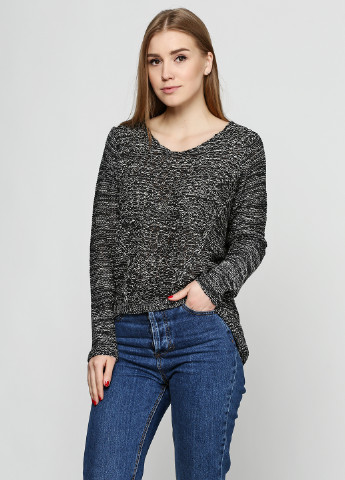 Черный демисезонный пуловер пуловер Яavin