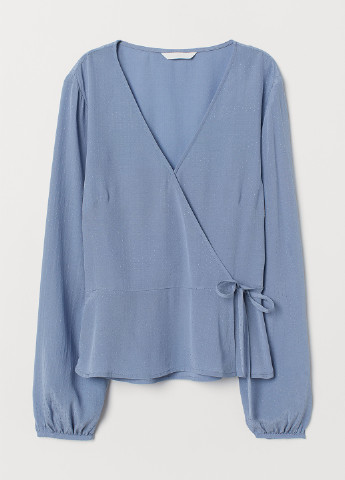 Сіро-голубий демісезонна блуза H&M