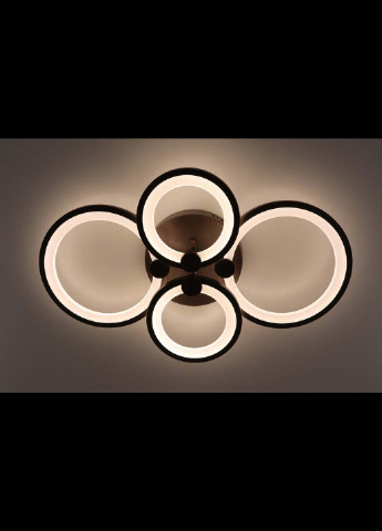 Люстра потолочная LED с пультом A2280/2+2-cf Коричневый 10х62х39 см. Handmade (234539496)