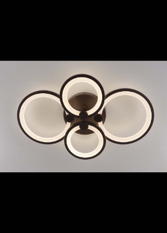 Люстра потолочная LED с пультом A2280/2+2-cf Коричневый 10х62х39 см. Handmade (234539496)