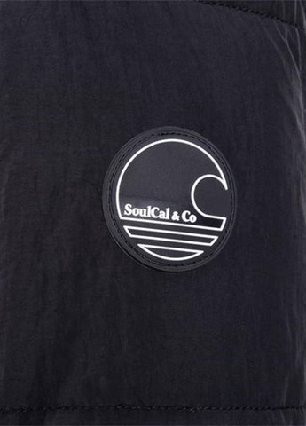 Черная демисезонная куртка Soulcal & Co
