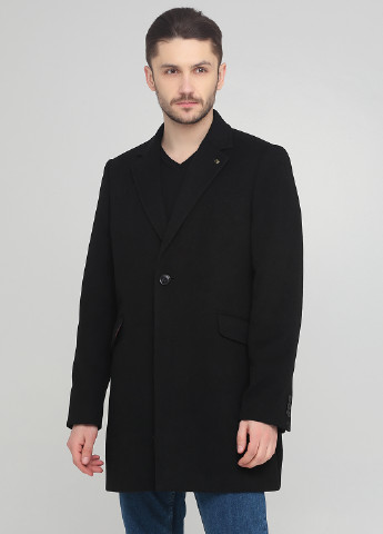 Черное демисезонное Пальто однобортное Burton