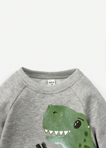 Комбинированный демисезонный комплект (свитшот, брюки) SHEIN