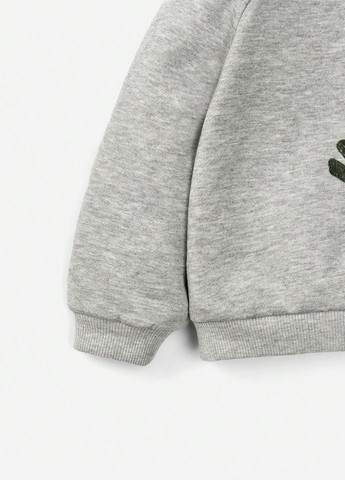 Комбинированный демисезонный комплект (свитшот, брюки) SHEIN