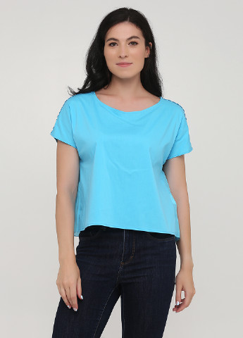 Голубая летняя блуза Rinascimento