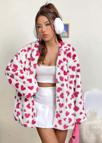 Біла демісезонна куртка SHEIN