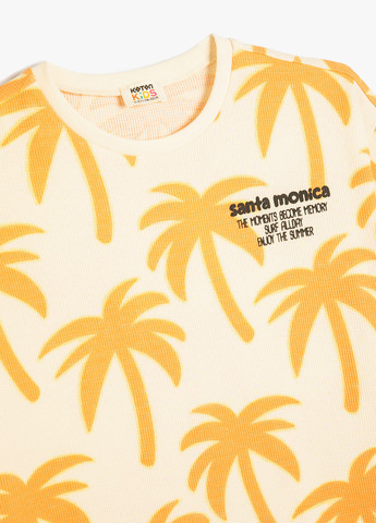 Світло-рожева літня футболка KOTON